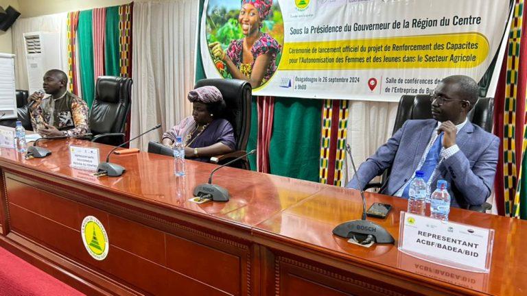 Un nouveau projet pour soutenir les jeunes et les femmes dans le secteur agricole